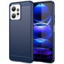 Mobigear Brushed Coque Xiaomi Redmi Note 12 Coque arrière en TPU Souple - Bleu