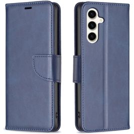 Mobigear Excellent Housse Samsung Galaxy S24 FE Etui Porte-Monnaie - Bleu