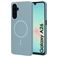Mobiparts Slim Line Coque Samsung Galaxy A26 MagSafe Coque arrière Rigide - Sage Green