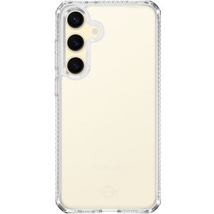 ITSKINS Level 2 SpectrumClear R Coque Transparente Samsung Galaxy S25 Coque arrière en TPU Souple Anti-Chocs - Transparent