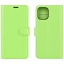 Mobigear Classic Housse iPhone 12 Mini Etui Porte-Monnaie - Vert