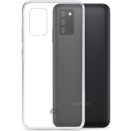 Mobilize Gelly Coque Transparente Samsung Galaxy A03s Coque arrière en TPU Souple - Transparent