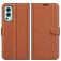 Mobigear Classic OnePlus Nord 2 Étui Portefeuille - Marron