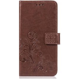 Mobigear Clover Housse OnePlus 6T Etui Porte-Monnaie - Marron Mobigear Clover Housse OnePlus 6T Etui Porte-Monnaie - Marron