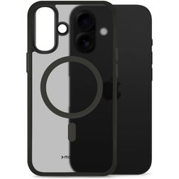 Mobilize Hybrid Pro Coque iPhone 16 MagSafe Coque arrière Rigide Anti-Chocs - Noir