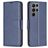 Mobigear Excellent Housse Samsung Galaxy S23 Ultra Etui Porte-Monnaie - Bleu