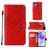 Mobigear Butterfly Housse Samsung Galaxy A55 Etui Porte-Monnaie - Rouge