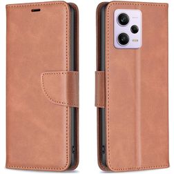 Mobigear Excellent Housse Xiaomi Redmi Note 12 Pro Plus Etui Porte-Monnaie - Marron