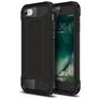 Mobigear Outdoor Coque iPhone SE (2022) Coque arrière Rigide Anti-Chocs - Noir