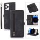 Mobigear Zipper Housse iPhone 14 Pro Max Etui Porte-Monnaie - Noir