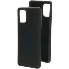 Mobiparts Coque Samsung Galaxy A71 Coque arrière en Silicone - Noir Mobiparts Coque Samsung Galaxy A71 Coque arrière en Silicone - Noir