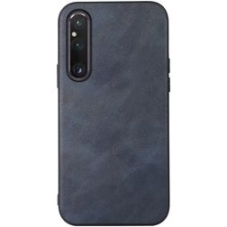 Mobigear Excellent Coque Sony Xperia 1 V Coque arrière Rigide - Bleu