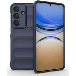 Mobigear Bumpy Samsung Galaxy S26 Plus TPU souple Coque arrière - Bleu foncé