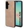 Mobiparts Classic Coque Samsung Galaxy A26 MagSafe Coque arrière en TPU,Similicuir - Moonstone Beige