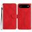 Mobigear Stitch iPhone Air Étui Portefeuille - Rouge
