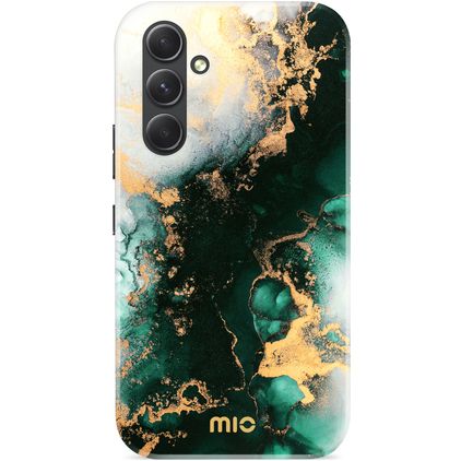 MIO Samsung Galaxy A54 MagSafe Plastique rigide Coque arrière - Green Marble