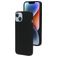 Mobiparts Coque iPhone 14 Coque arrière en Silicone - Noir