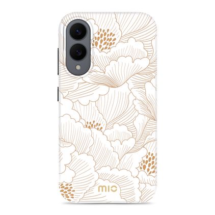 MIO Coque Samsung Galaxy S25 Edge MagSafe Coque arrière Rigide - White Roses