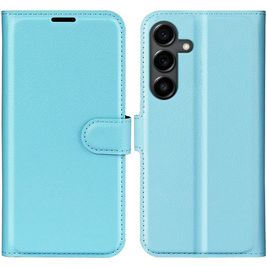 Mobigear Classic Housse Samsung Galaxy S25 FE Etui Porte-Monnaie - Bleu