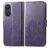 Mobigear Clover Housse OPPO Reno 8T 4G Etui Porte-Monnaie - Violet