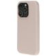 Mobiparts Coque iPhone 15 Pro Coque arrière en Silicone - Soft Salmon