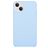 Mobigear Rubber Touch Coque iPhone 15 Coque arrière en Silicone - Bleu