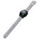 Mobigear Bumpy Bracelet Silicone Smartwatch Fermeture boucle ardillon - Connexion universelle de 22 mm - Gris