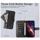 Mobigear Zipper Housse iPhone Air Etui Porte-Monnaie - Noir