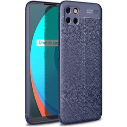 Mobigear Luxury Coque Realme C11 (2020) Coque arrière en TPU Souple - Bleu