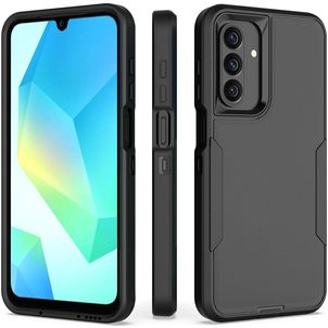 Mobigear Rugged Coque Samsung Galaxy A16 Coque arrière Rigide Anti-Chocs - Noir