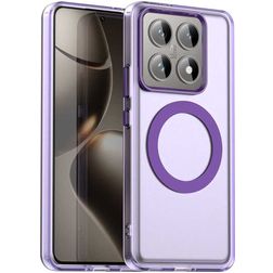 Mobigear Shockproof Coque Xiaomi 14T MagSafe Coque arrière Rigide - Violet