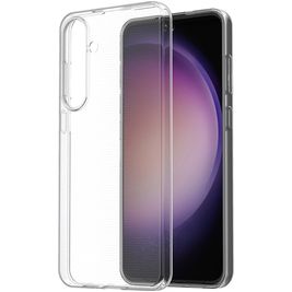 Mobigear Basics Coque Transparente Samsung Galaxy S24 Plus Coque arrière en TPU Souple - Transparent