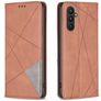 Mobigear Rhombus Slim Housse Samsung Galaxy A24 Etui - Marron