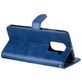 Mobigear Zipper Housse Xiaomi Redmi Note 9 Etui Porte-Monnaie - Bleu