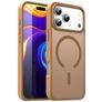 Mobigear Shockproof Coque iPhone 17 Pro Max MagSafe Coque arrière Rigide - Desert Gold