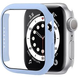 Mobigear Colors Coque Apple Watch - 45 mm Coque Rigide - Bleu