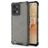 Mobigear Honeycomb Coque Realme C31 Coque arrière Rigide Anti-Chocs - Noir