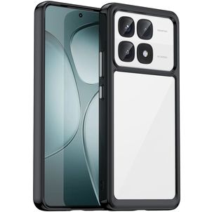 Mobigear Crystal Coque Xiaomi 14T Pro Coque arrière Rigide - Noir