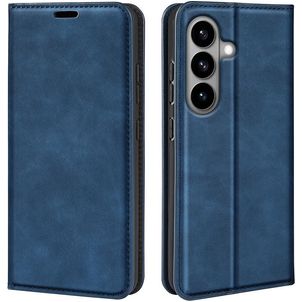 Mobigear Retro Slim Housse Samsung Galaxy S26 Etui Porte-Monnaie - Bleu