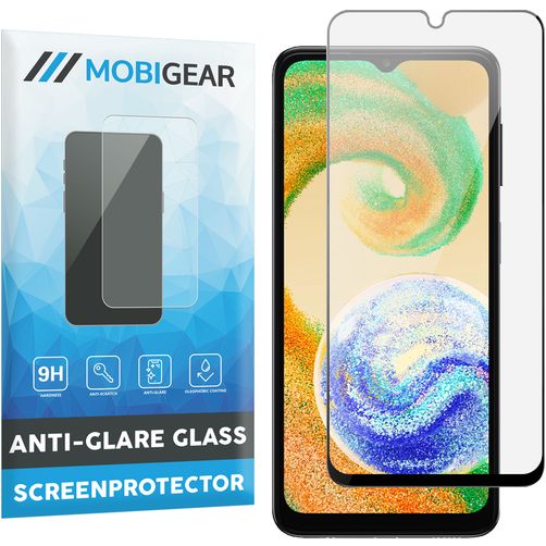 Mobigear Premium Samsung Galaxy A04s Verre trempé Protection d'écran - Compatible Coque - Noir