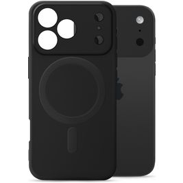 My Style Protective Flex Coque iPhone 17 Pro Max MagSafe Coque arrière en TPU Souple - Noir