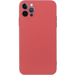 Mobigear Color Coque iPhone 15 Pro Max Coque arrière en TPU Souple - Rouge