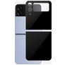 Mobigear Premium Samsung Galaxy Z Flip 4 Verre trempé Protection arrière - Compatible Coque - Noir