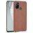 Mobigear Croco Coque OnePlus Nord N100 Coque arrière Rigide - Marron