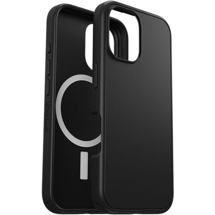 Otterbox Symmetry Plus Coque iPhone 16 MagSafe Coque arrière Rigide Anti-Chocs - Noir