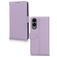 Mobilize Premium Gelly Samsung Galaxy S25 Edge Étui Portefeuille - Violet