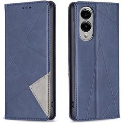 Mobigear Rhombus Slim Housse Samsung Galaxy S25 Edge Etui - Bleu