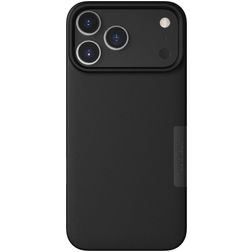 Nudient Thin Magsafe iPhone 17 Pro Max Plastique rigide Coque arrière - Ink Black