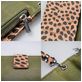 Mobilize Magnet Zipper Housse iPhone SE (2020) Etui avec Coque Détachable Porte-Monnaie - Leopard