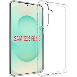 Mobigear Basics Coque Transparente Samsung Galaxy S25 FE Coque arrière en TPU Souple - Transparent